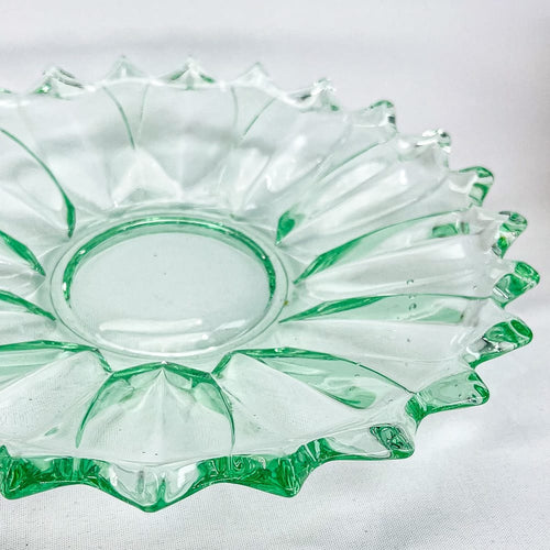 Fuente vidrio sueca verde - 25cm