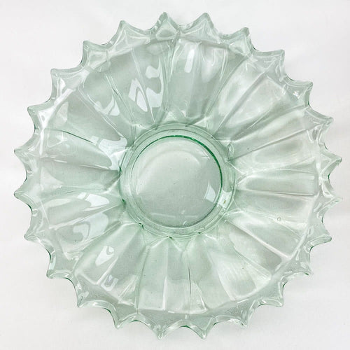 Fuente vidrio sueca verde - 25cm